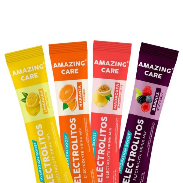 Pack Electrolitos Amazing Care – 15 sobres surtidos