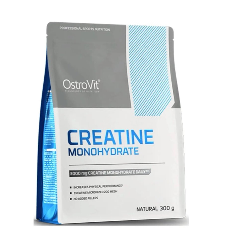 Creatine Monohydrate 300 gramos Sin Sabor Ostrovit en Polvo